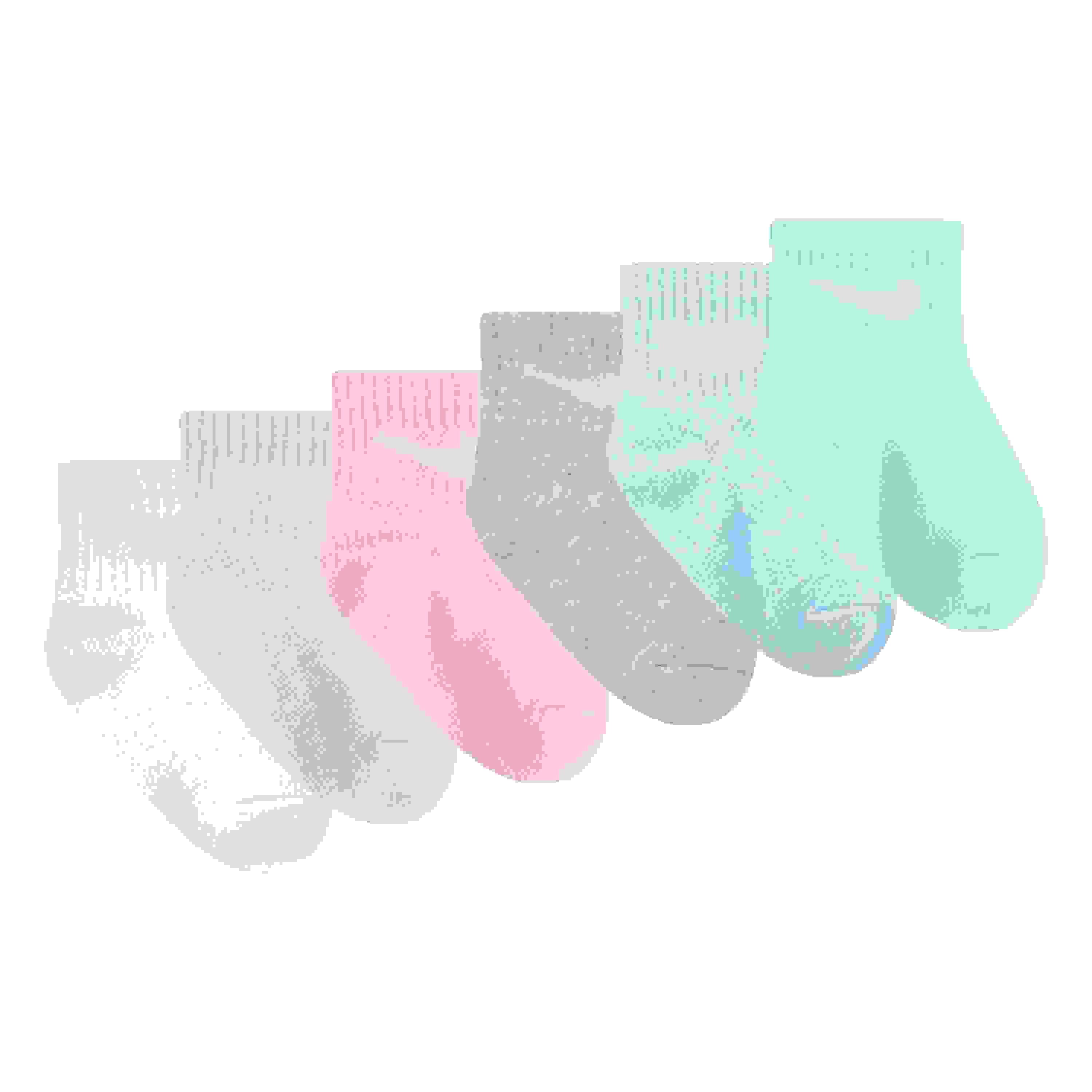 Nike Doll 6-Pack Infant Girls' Ankle Socks